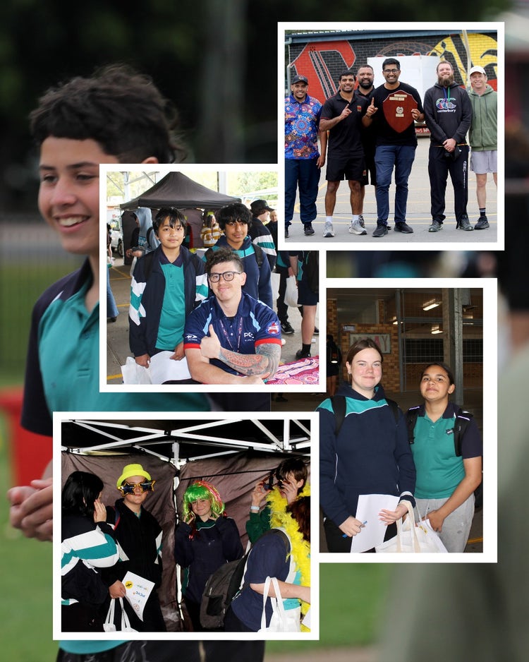 A photo collage of RUOK day